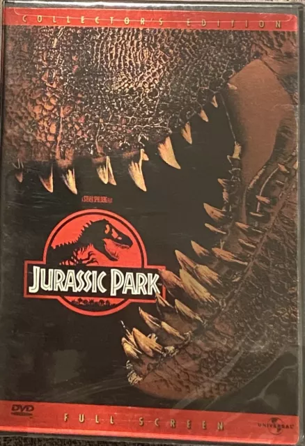 Jurassic Park Dvd 1993 Collectors Edition Full Frame 400 Picclick 