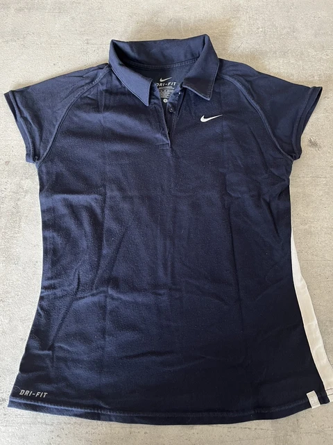 Top Nike Tennis Court Dri Fit donna bianco età 12-13 anni