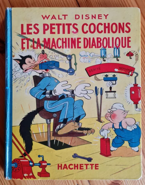 Walt Disney "Les petits cochons" Paris 1939 Hachette