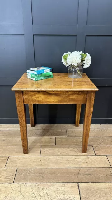 Vintage Oak Table / Small Desk / Occasional Table / Sideboard 2