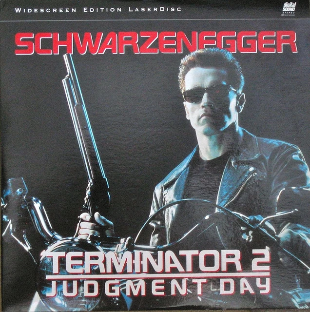 Laserdisc Arnold Schwarzenegger Terminator 2 Judgment Day LD68952-2 Laserdisc Arnold Schwarzenegger Terminator 2 Judgment Day LD68952-2