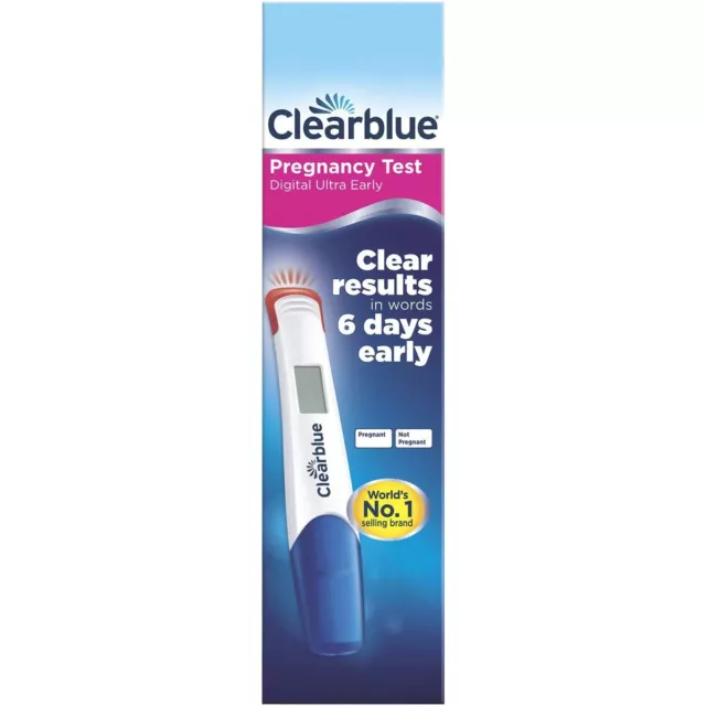 Clearblue Digital Ultra Early Pregnancy Test - Quick and Accurate Detection