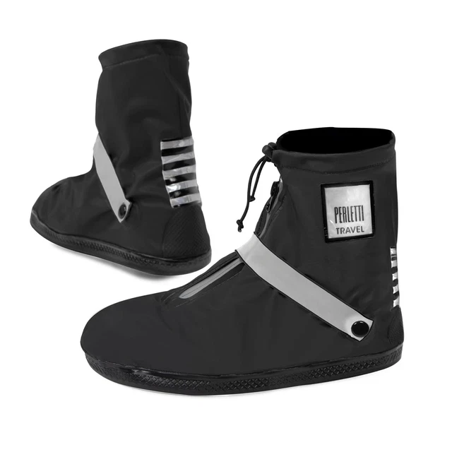 Couvre-chaussures Imperméables WERONDO Pour Vélo, Pluie, Antidérapants - Blanc, Taille XL