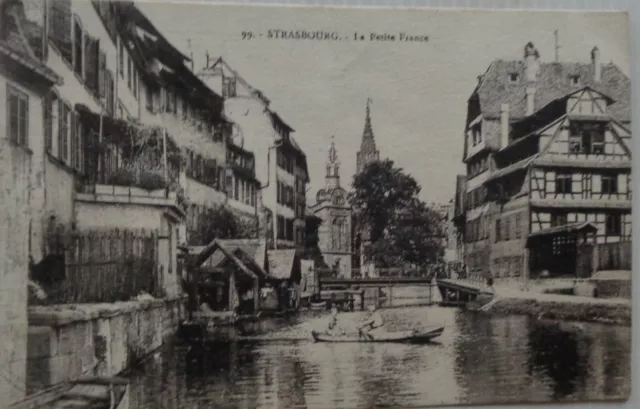 Strasbourg 67 CPA La Small France Good Condition 1923