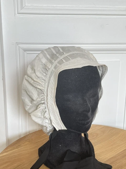 Coiffe Traditionnelle Toulouse Sud Ouest – Dentelle Brodée – Bonnet Région