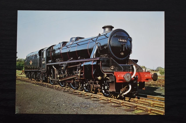 POSTCARD BRITISH RAILWAY (ex LMS) Train Locomotive No. 44871 Unposted £ ...
