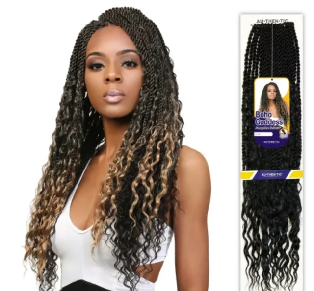 28 Thin Wavy Box Braids Senegalese Twist Hair Crochet Braiding Hair  Extensions