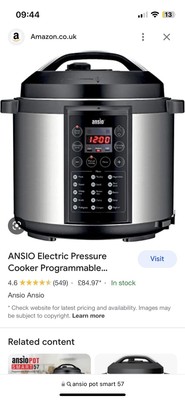 ansio multi cooker
