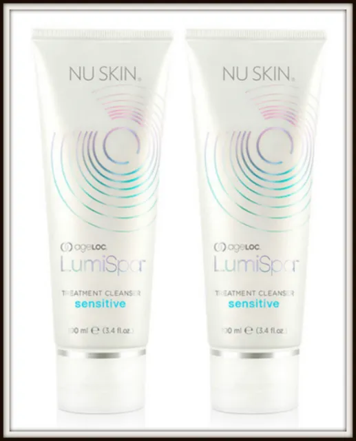 NEW! 2 x Nu Skin NuSkin ageLOC LumiSpa Treatment Cleanser (Sensitive)