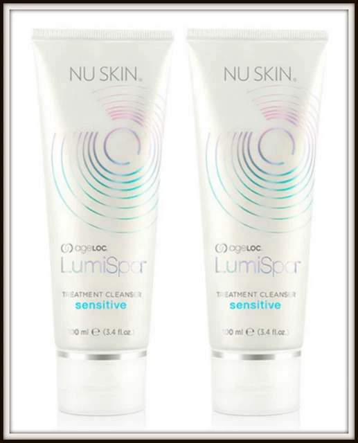 NEW! 2 x Nu Skin NuSkin ageLOC LumiSpa Treatment Cleanser (Sensitive)
