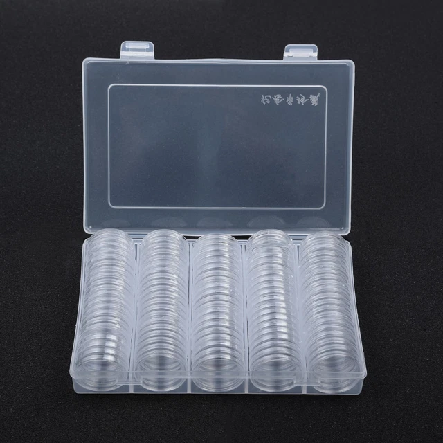 RANGEMENT BO??TES DE pi?�ces de monnaie ?�tuis Collection Bo?�te de rangement EUR 27,36 - PicClick FR