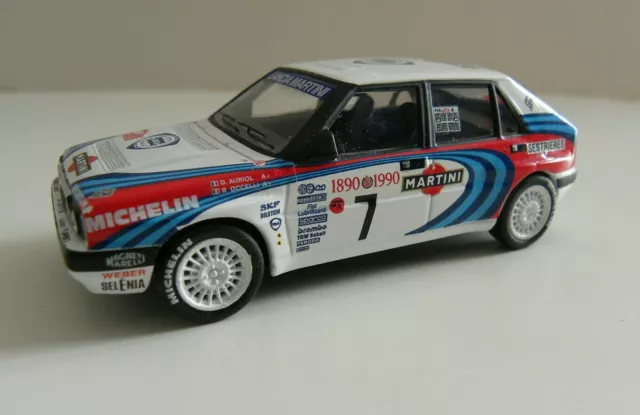 1/43 LANCIA DELTA INTEGRALE 16V n°7 Winner Monte Carlo 1990