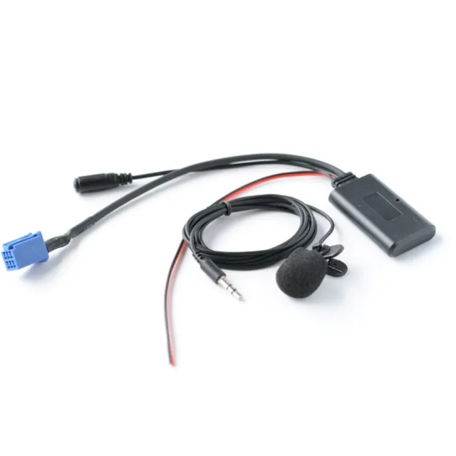 Voiture Bluetooth 5.0 Module Mains Libres Aux Adaptateur Audio Câble /
