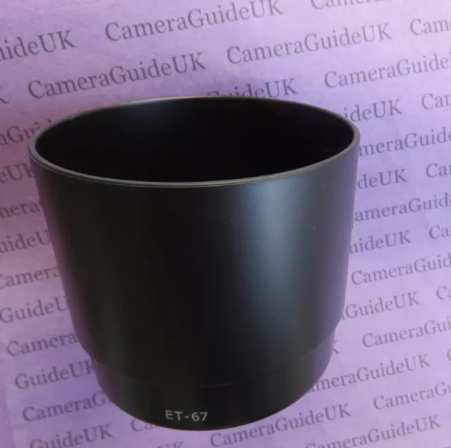 Lens Hood ET-67 For Canon EF 100mm f/2.8 Macro USM Lens