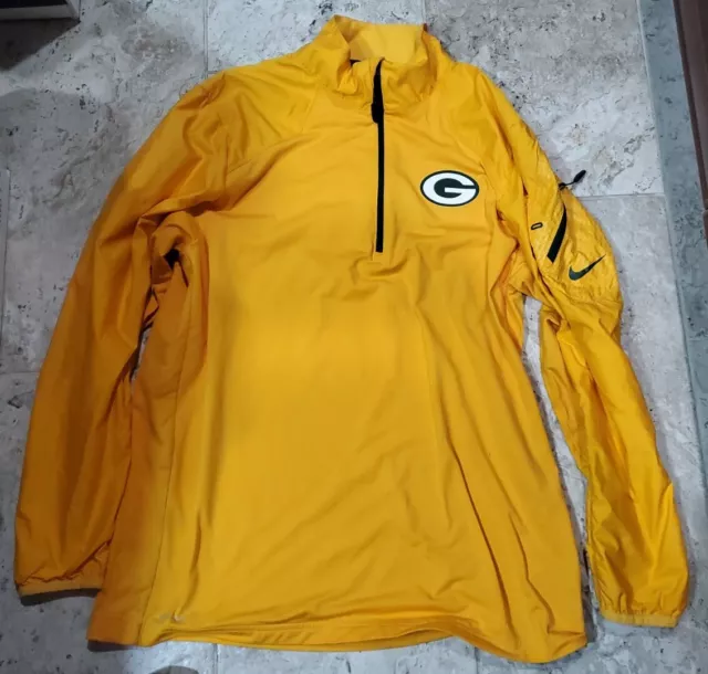 NFL GREEN BAY Packers onfield apparel jacket (Nike). £15.00 - PicClick UK