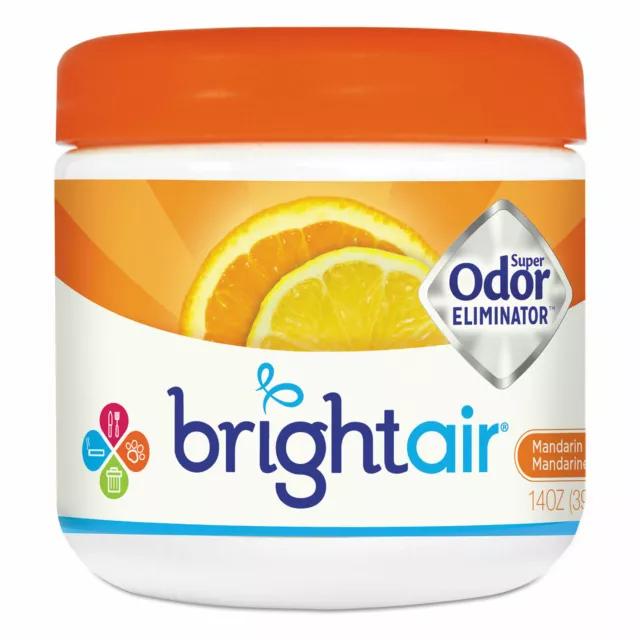BRIGHT Air Super Odor Eliminator Mandarin Orange and Fresh Lemon 14oz 900013EA