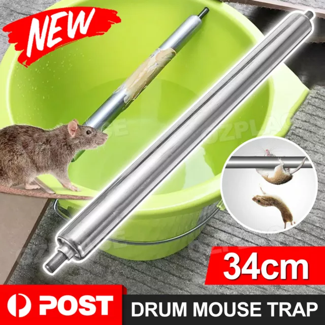 2 Pack Walk The Plank Mouse Trap, Auto Reset Live Catch Rat Trap