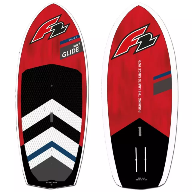 F2 Glide Surf Hardboard ~ Windsurf Foil Board 90 Liter