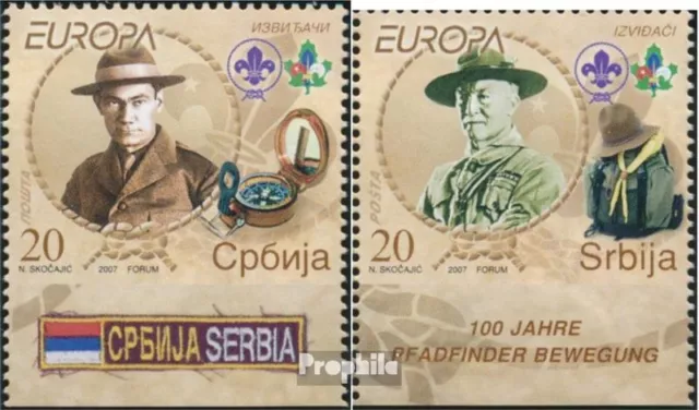 Serbia 196Du-197Du (completa edizione) MNH 2007 Scouts