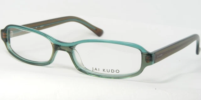 JAI KUDO 1710 P07 TRANSPARENT GREEN EYEGLASSES GLASSES FRAME  display picture 3