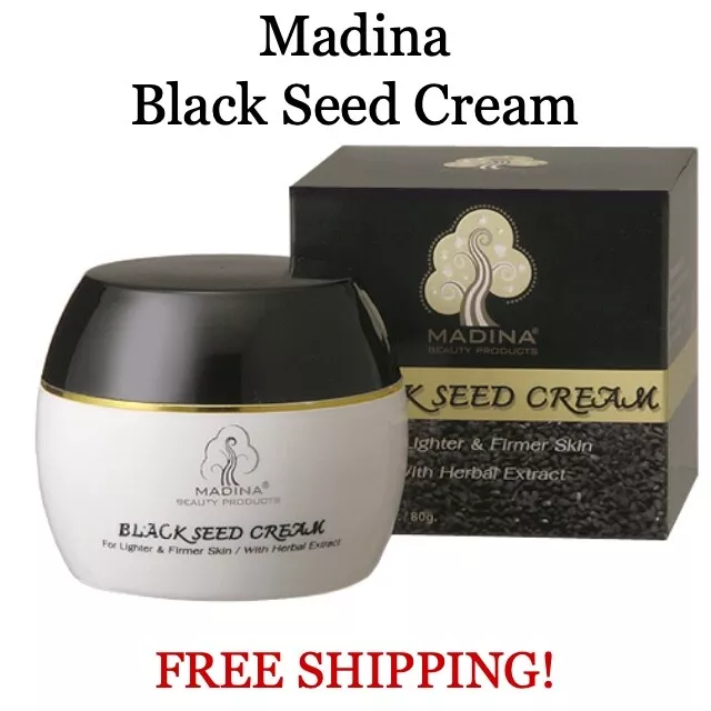 Madina Natural Black Seed Cream - For Lighter Firmer Skin HERBAL EXTRACTS Lotion