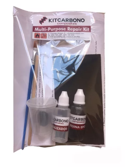 KIT DE REPARACION DE FIBRA DE CARBONO/KEVLAR Kitevopro™ ALTA TEMPERATURA