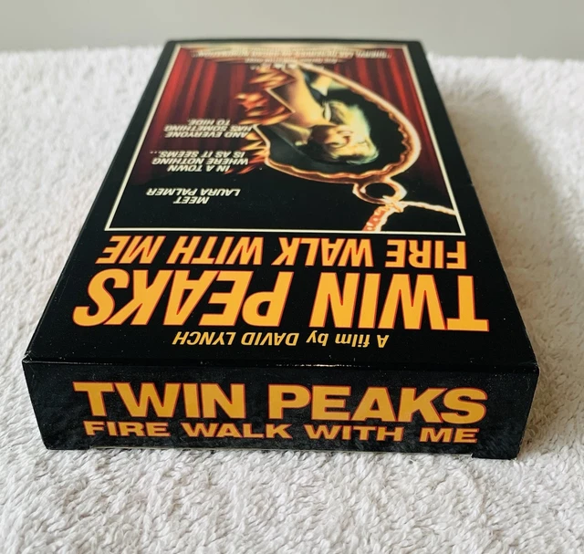 TWIN PEAKS: FIRE Walk With Me VHS 1992 New Line Home Video David Lynch ...