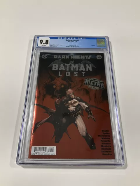 Batman The Lost 1 Cgc 9.8 white pages DC Comics