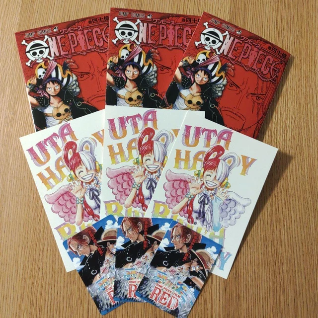 ONE PIECE Uta Birthday Card Movie Admission Bonus Japan Limited Rare