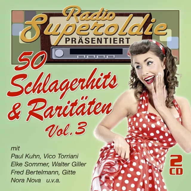 Various Radio Superoldie präsentiert 50 Schlagerhits & Raritäten Vol.3 (CD)