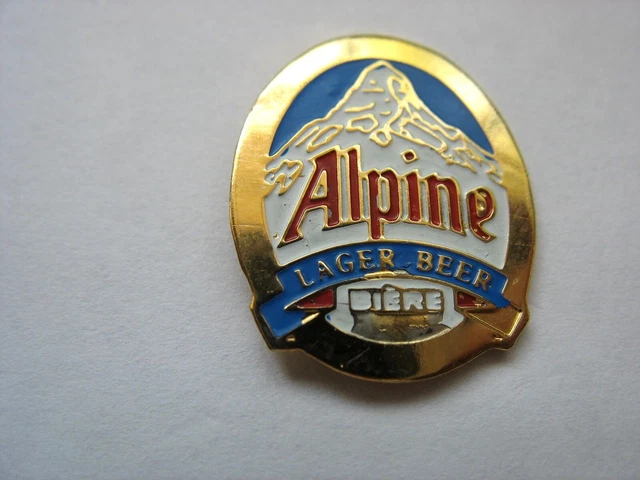 Alpine Lapel Pin - Lager Beer - Brewery