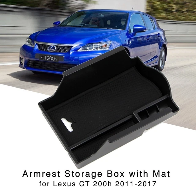 Armrest Storage Box for Lexus CT 200h 2011-2017 Central Console Organizer Tray