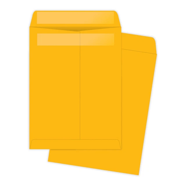 Redi-Seal Envelope, Plain, 28Lb, 12"x15-1/2", 250/BX, Kraft
