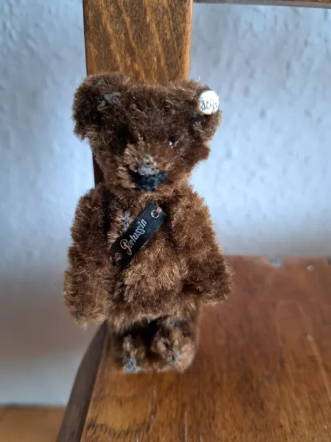 Steiff selten -Steiff Teddy Pertussin Mit Knopf - Steiff Rarität