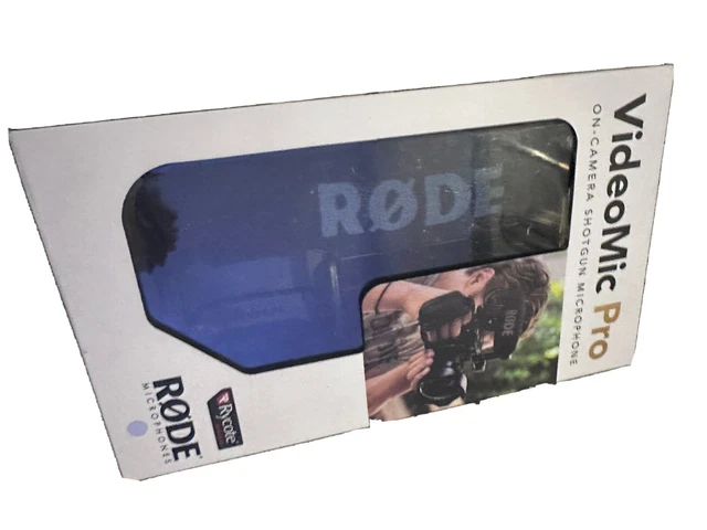 Micrófonos RØDE VideoMic Pro R compactos direccionales para cámara micrófono