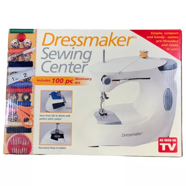 Euro-Pro Dressmaker 998B Mechanical Sewing Center Machine 100 Pc Accessory Kit