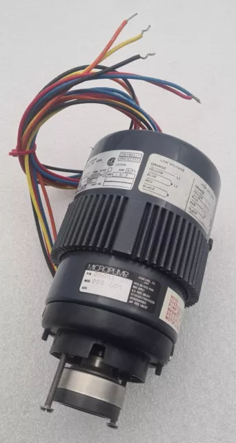 MICROPUMP 20041 AC Drive Gear Pump W/ Emerson Motor F33MYFNJ-2608
