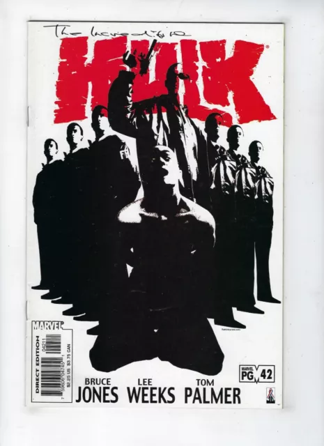 INCREDIBLE HULK # 42 (MARVEL Comics, Jones/Weeks/Palmer, AUG 2002) NM-