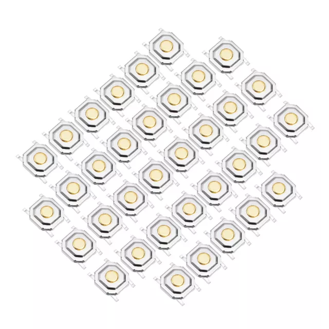 35PCS 5x5x1.5mm Momentary Panel PCB  SMT Push Button SPST Tactile Tact Switch