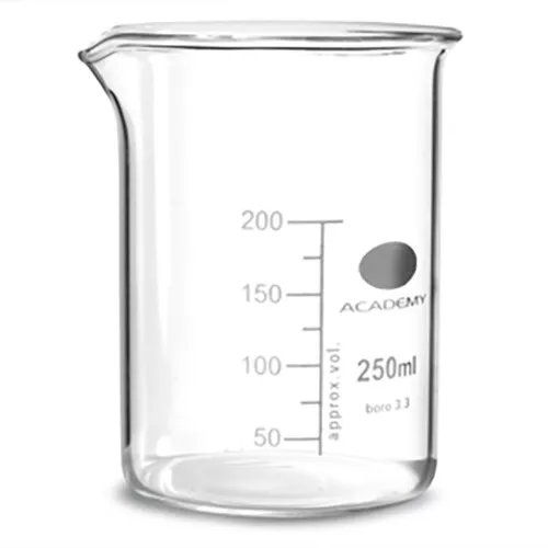 2 x 250 ml verre verre verrerie laboratoire verrerie borosilicate verre (2 paquets)