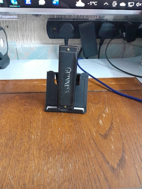 Guinness Branded Mouth Organ Harmonica - Genuine Promotional Item
