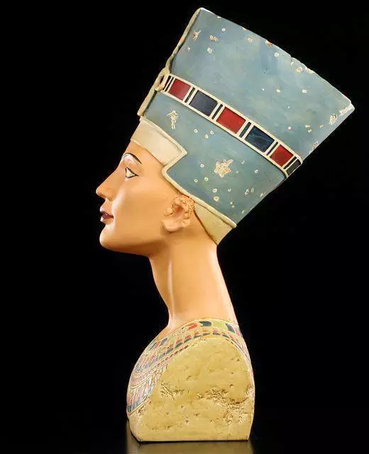 Nofretete Figur Büste groß 49cm - Ägypten Statue Deko 2