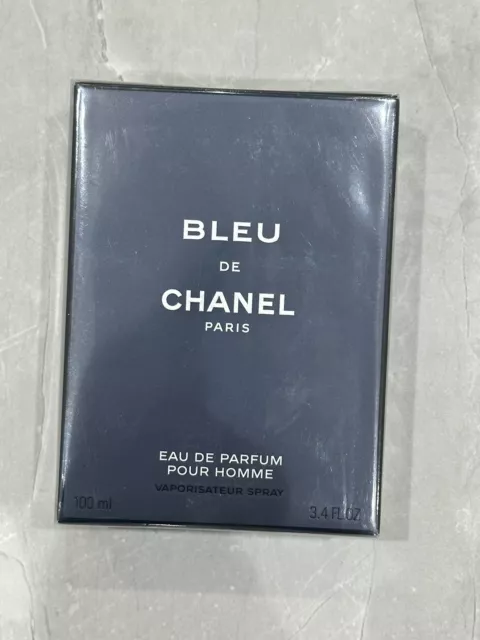 BLEU DE CHANEL Eau De Parfum For Men - 3.4 oz/100 ml Spray - New