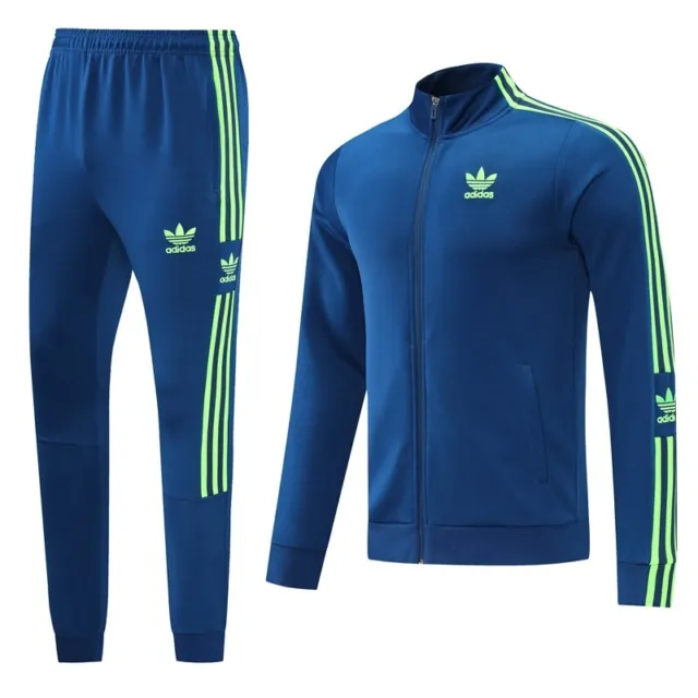 Adidas tuta da uomo giacca da allenamento calcio set top Regno Unito medio