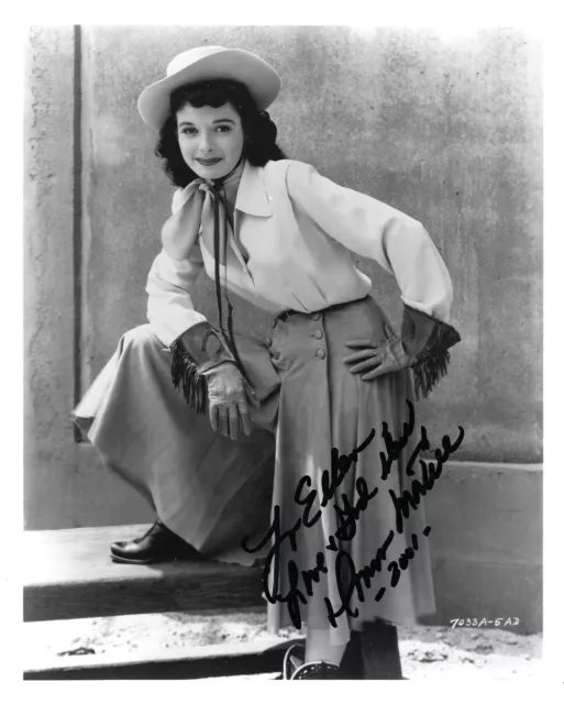 Autographed Picture Of Movie Actress Donna Martell - Project Moonbase & More