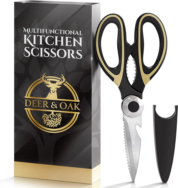 Simple Health, Set Di Forbici Da Cucina Multifunzione E