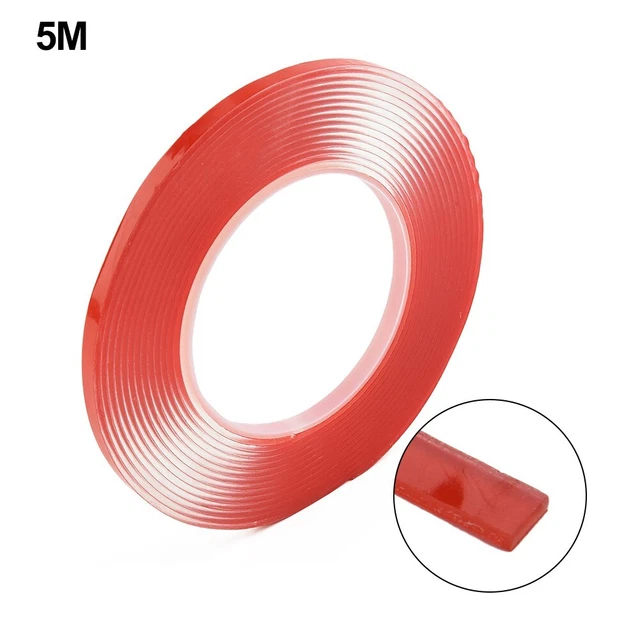 Labio de sellado de alta calidad 1 ud. vidrio transparente protección contra el polvo 5m de largo 6 mm de ancho