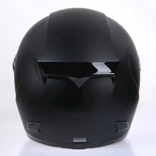 Casque moto CMX casque intégral Blacky noir mat avec visière teintée et claire L 3