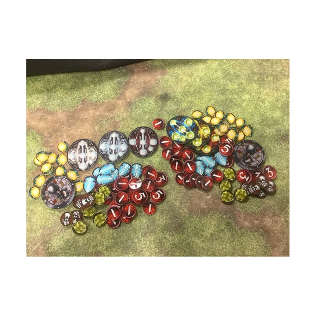 Muse On Minis Playing Aid Keyforge Two Player Token Set New