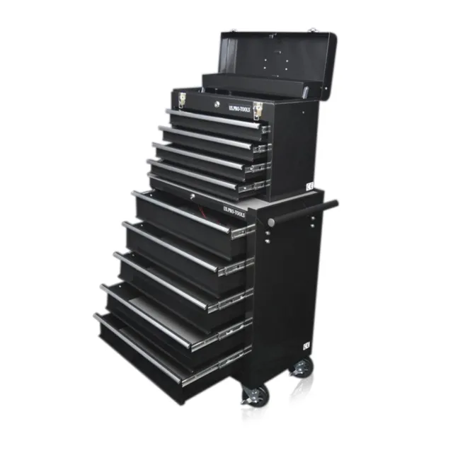 335 Us Pro Tools Black Affordable Tool Chest Rollcab Steel Box Roller Cabinet